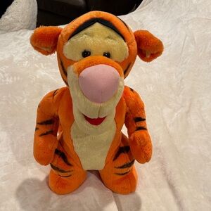 Tigger plush toy from Disney franchise Winnie the Pooh. Manufactured by Mattel